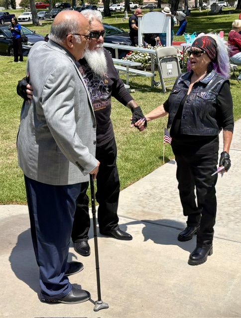 Mayor Frank J. Navarro at the City of Colton's Memorial Day 2026 ceremony honoring veterans and fallen service members. Photo 7 of 25.