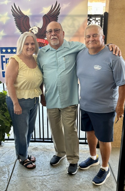 Mayor Frank J. Navarro at the 2026 re-election campaign kickoff in Colton, California, with family, supporters, and community members. Photo 7 of 34.