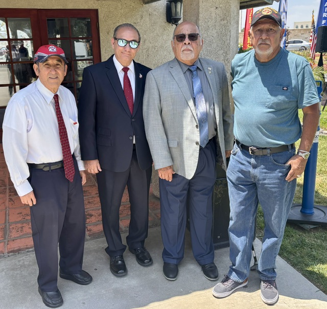 Mayor Frank J. Navarro at the City of Colton's Memorial Day 2026 ceremony honoring veterans and fallen service members. Photo 10 of 25.