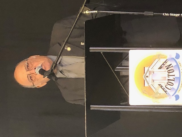 Mayor Frank J. Navarro at the 2026 re-election campaign kickoff in Colton, California, with family, supporters, and community members. Photo 32 of 34.