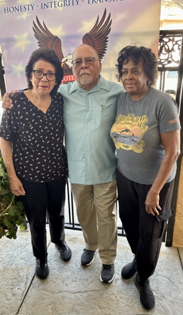 Mayor Frank J. Navarro at the 2026 re-election campaign kickoff in Colton, California, with family, supporters, and community members. Photo 26 of 34.