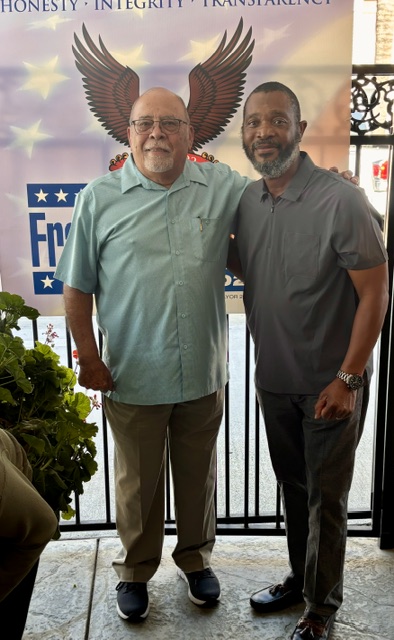 Mayor Frank J. Navarro at the 2026 re-election campaign kickoff in Colton, California, with family, supporters, and community members. Photo 21 of 34.